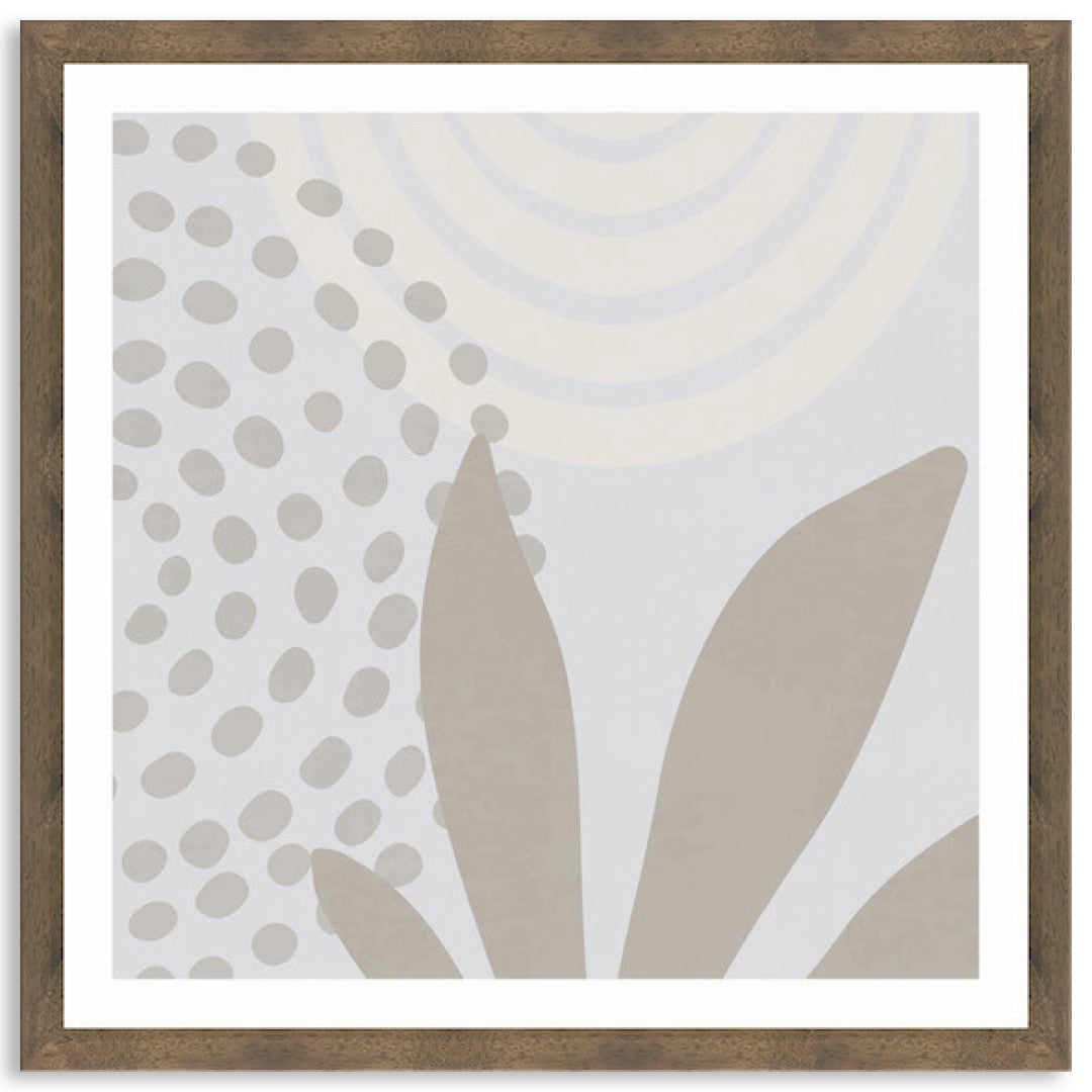 MOD FOLIAGE VIII - Framed Print