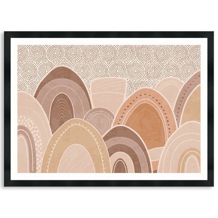 ORGANIC EARTH I - Framed Print