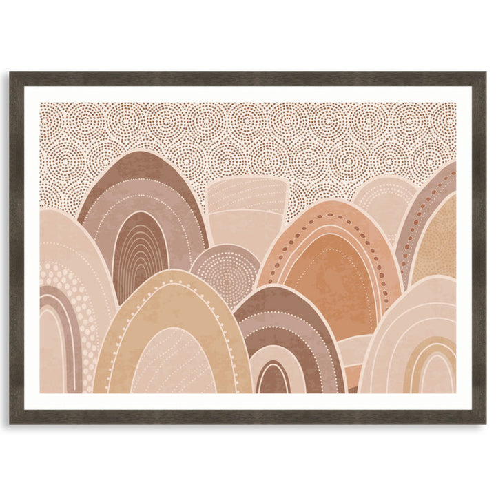 ORGANIC EARTH I - Framed Print