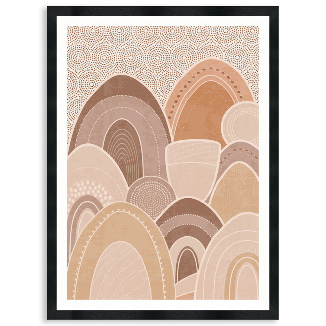 ORGANIC EARTH II - Framed Print