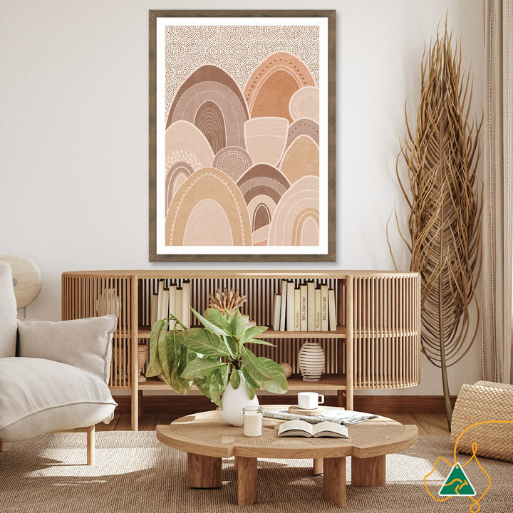 ORGANIC EARTH II - Framed Print