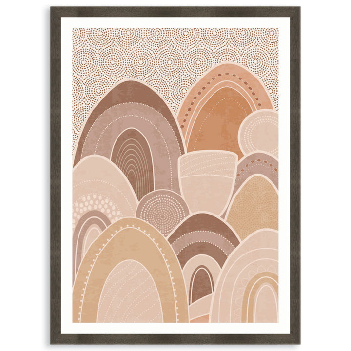 ORGANIC EARTH II - Framed Print