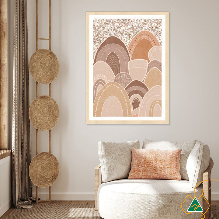 ORGANIC EARTH II - Framed Print