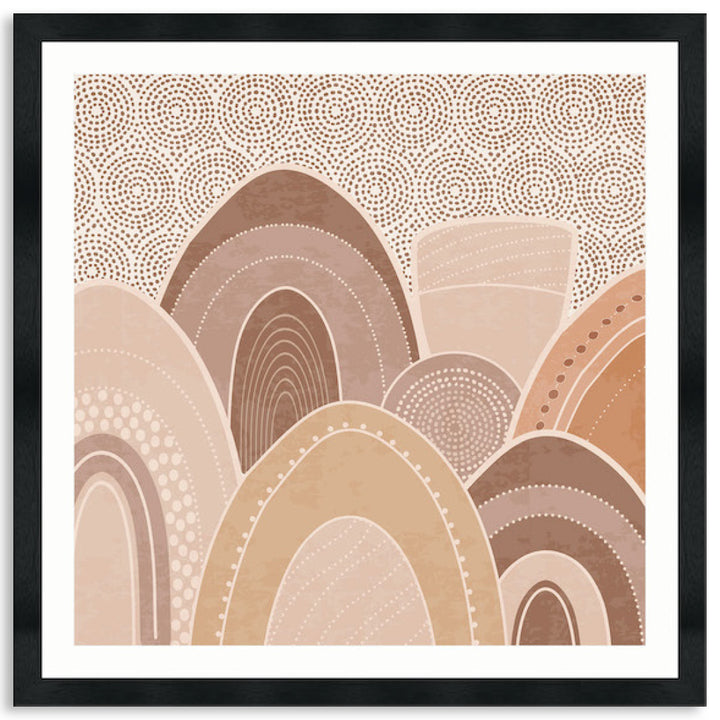 ORGANIC EARTH III - Framed Print