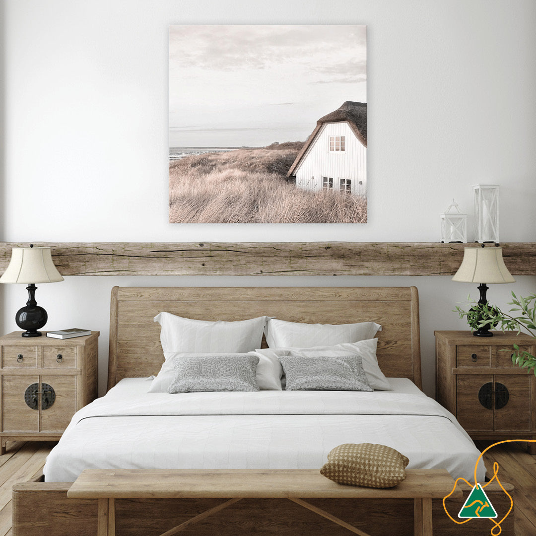 SEASIDE COTTAGE - Canvas Print