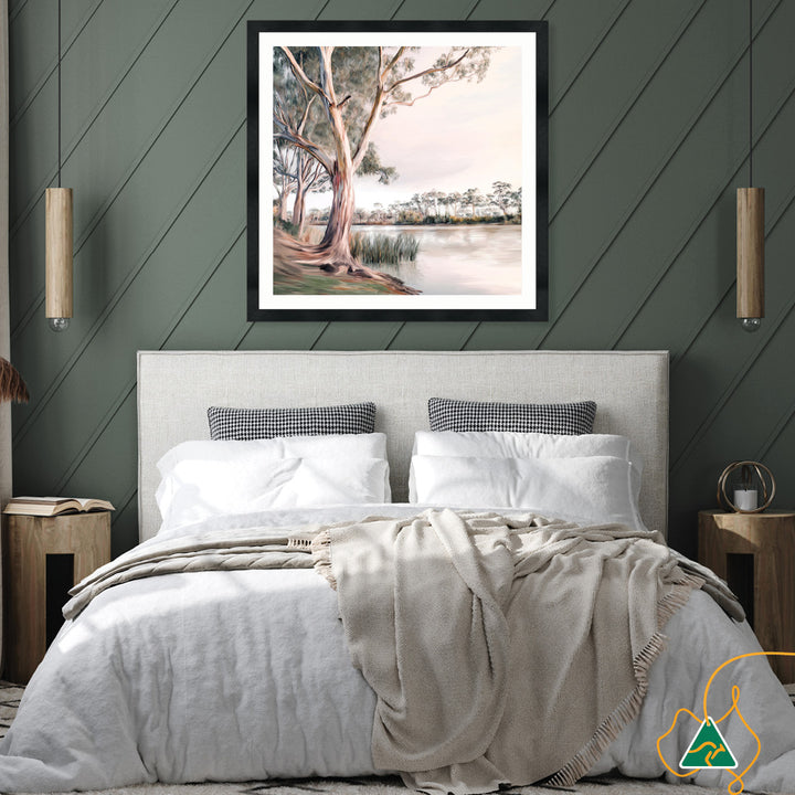 MURRAY RIVER II - Framed Print