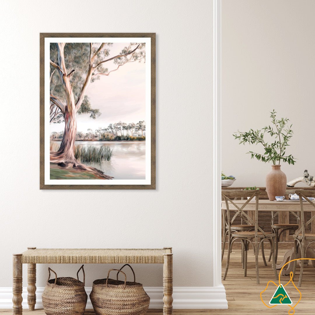 MURRAY RIVER III - Framed Print