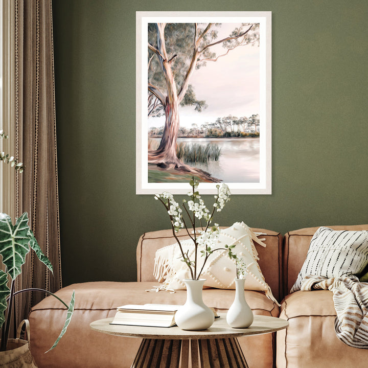 MURRAY RIVER III - Framed Print