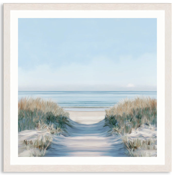 SANDY PATH II - Framed Print