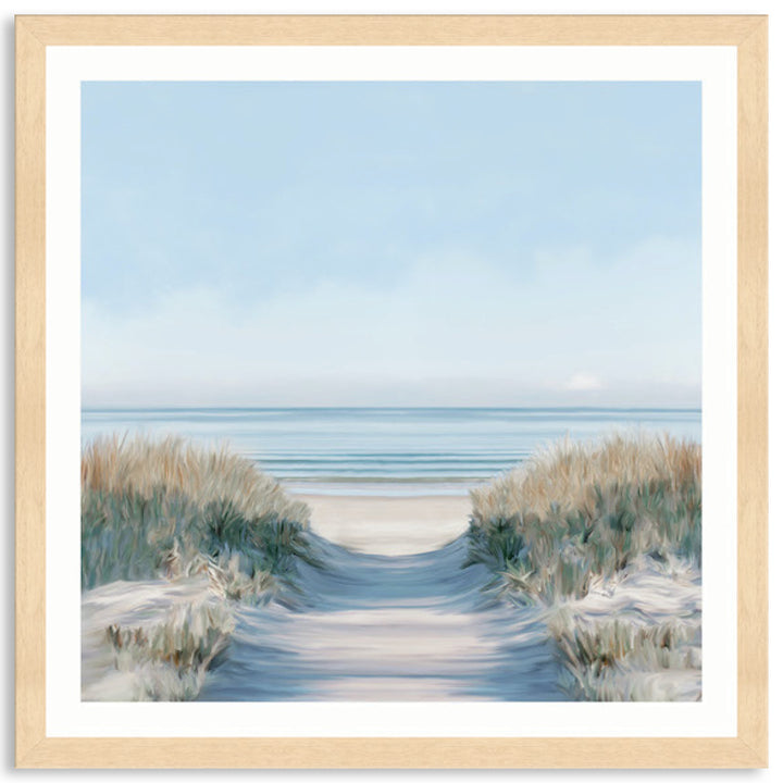 SANDY PATH II - Framed Print