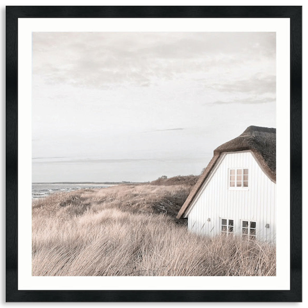 SEASIDE COTTAGE I - Framed Print