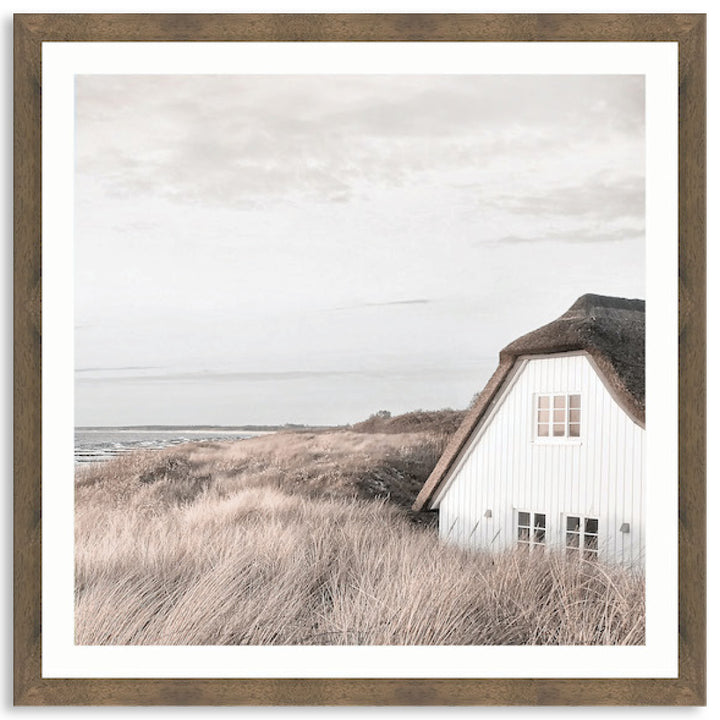 SEASIDE COTTAGE I - Framed Print