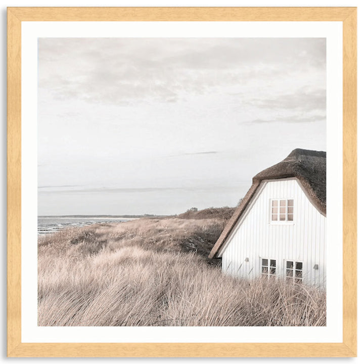 SEASIDE COTTAGE I - Framed Print