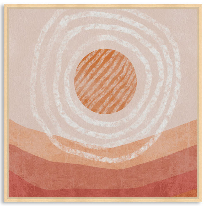 AUSTRALIAN SUN III - Framed Canvas