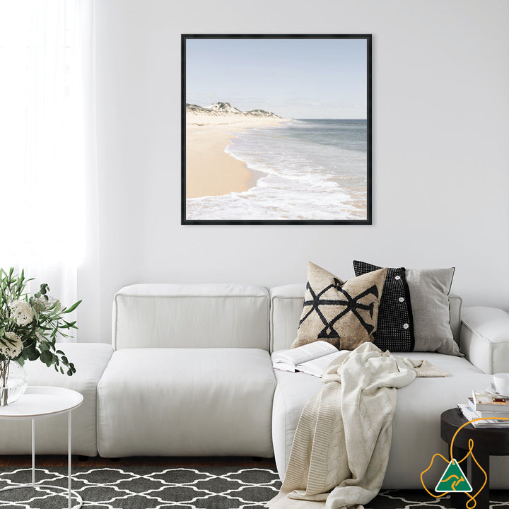 BELVIDERE SHORELINE II - Framed Canvas