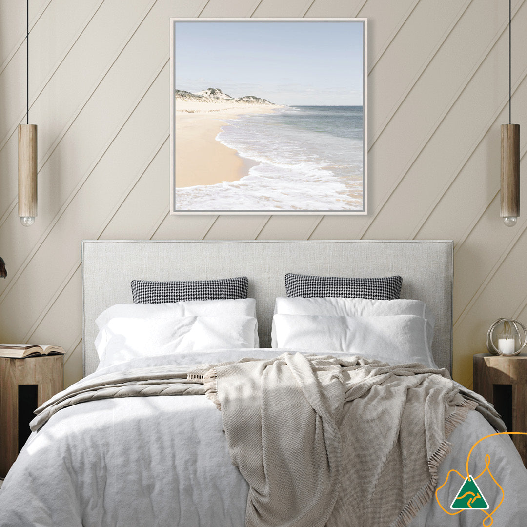 BELVIDERE SHORELINE II - Framed Canvas