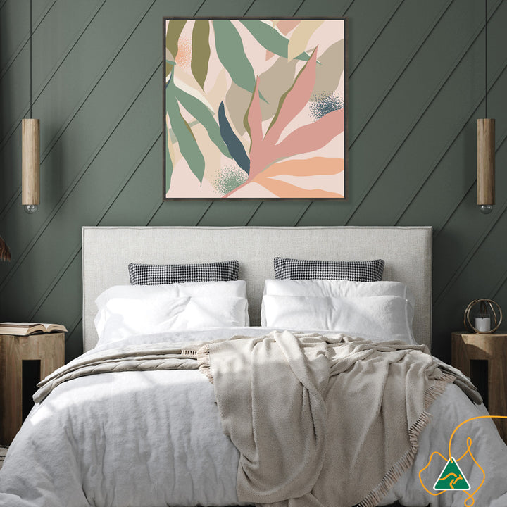 CASTAWAY PALMS II - Framed Canvas