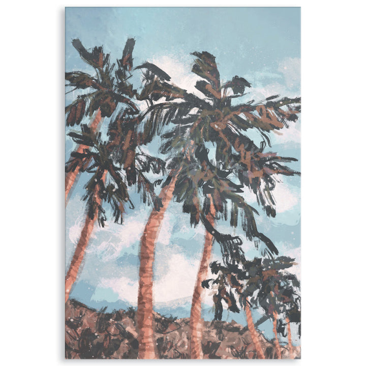 PALM BEACH I - Canvas Print