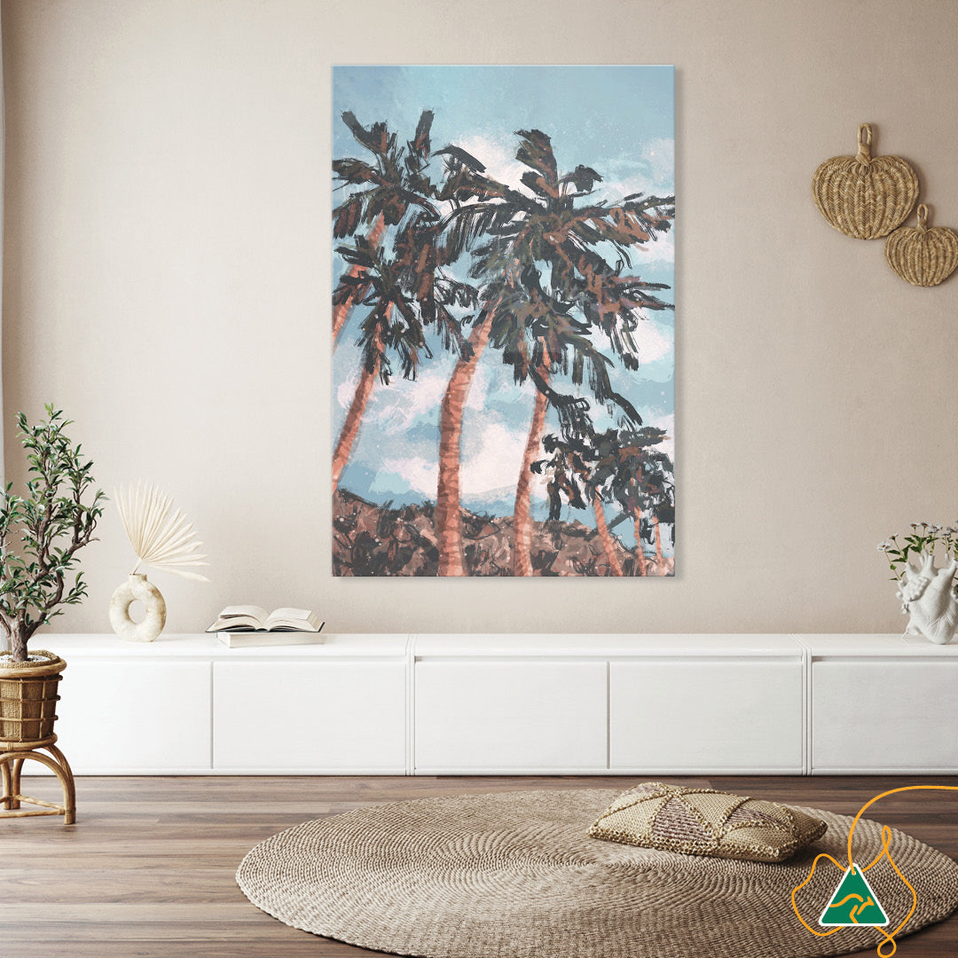 PALM BEACH I - Canvas Print