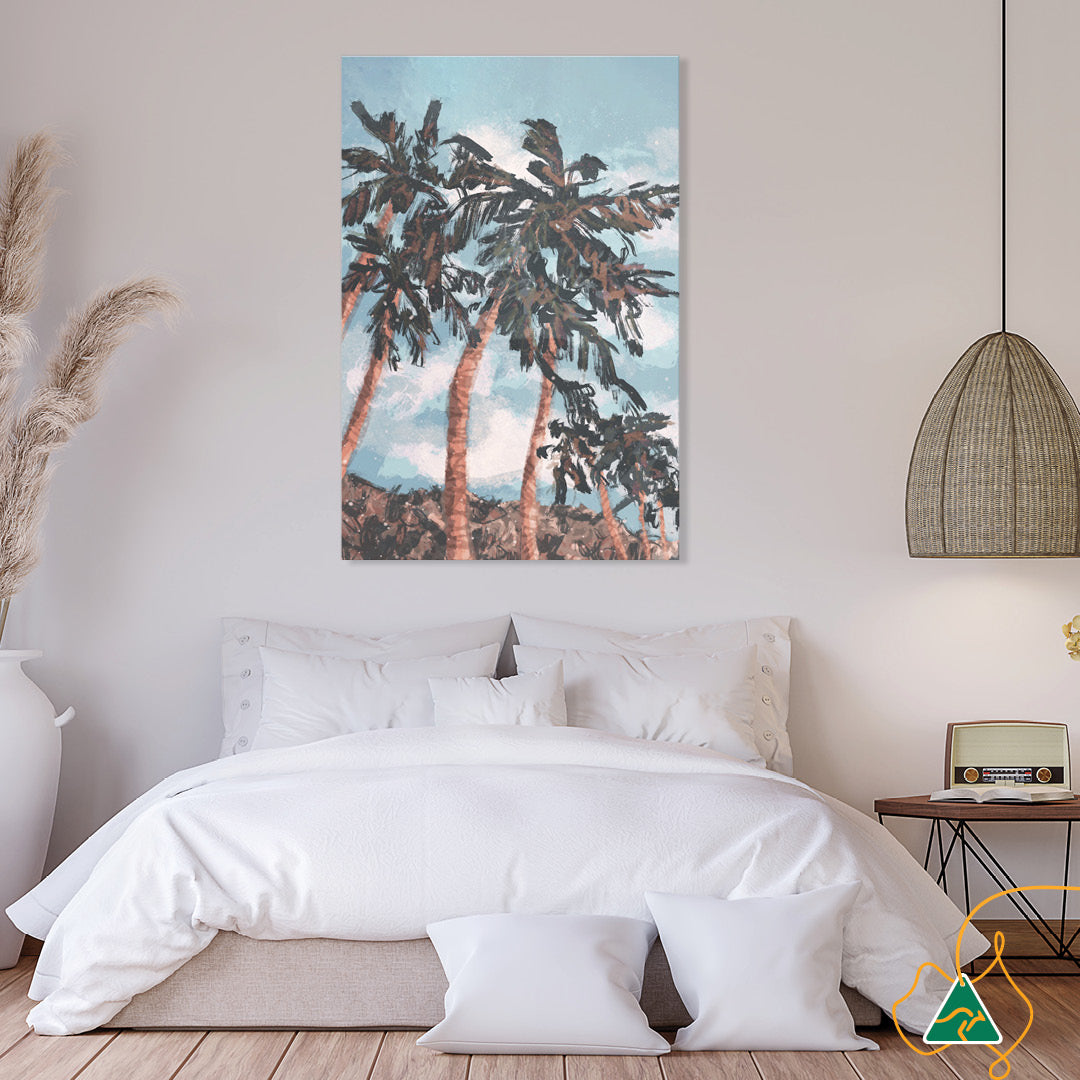 PALM BEACH I - Canvas Print