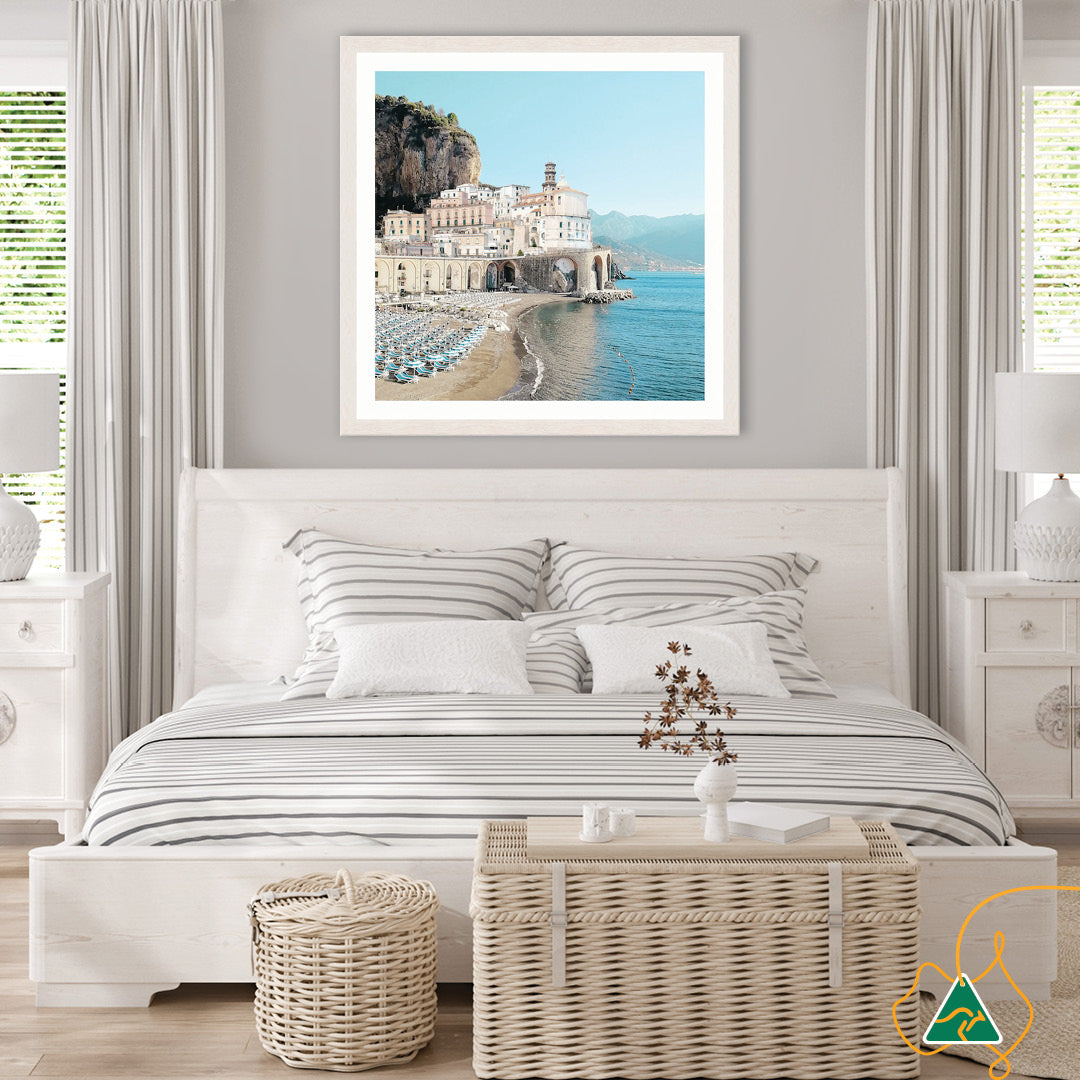 AMALFI BEACH II - Framed Print