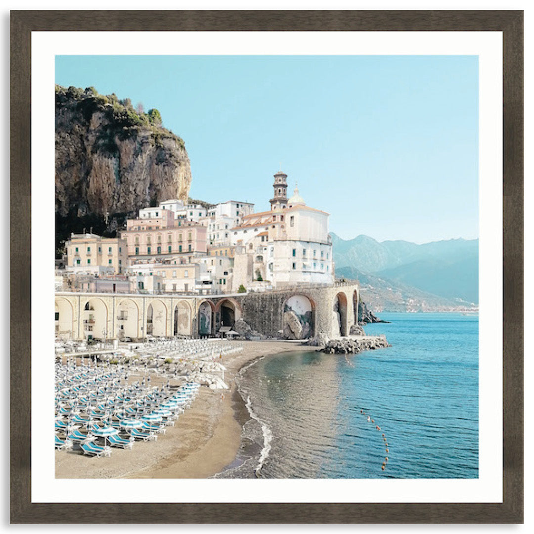 AMALFI BEACH II - Framed Print