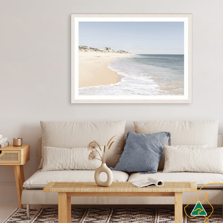 BELVIDERE SHORELINE I - Framed Print