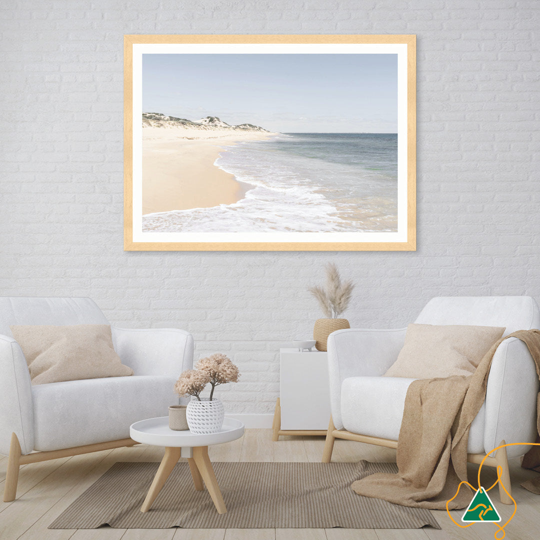 BELVIDERE SHORELINE I - Framed Print