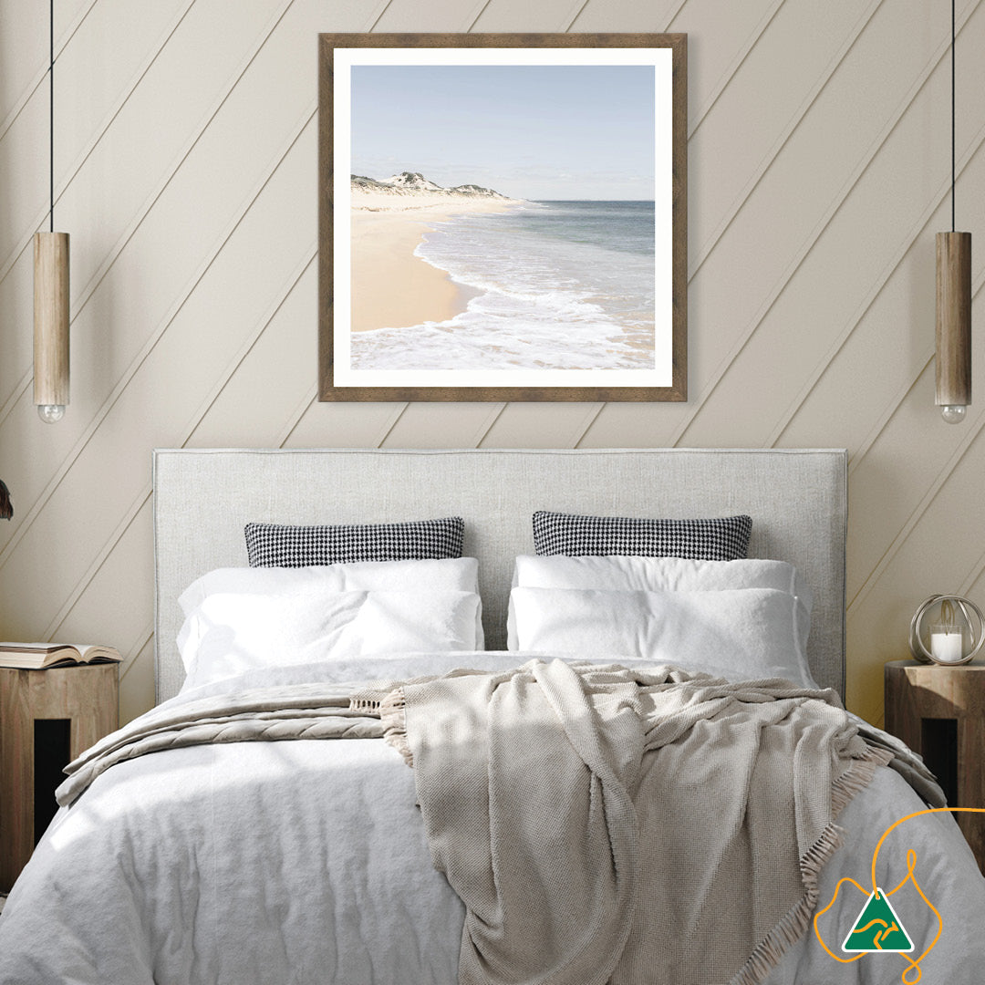 BELVIDERE SHORELINE II - Framed Print