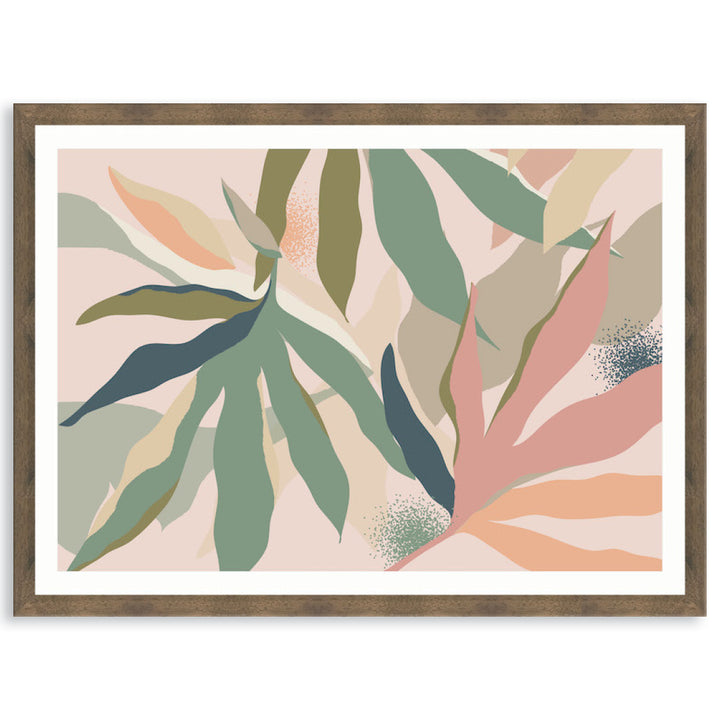 CASTAWAY PALMS I - Framed Print