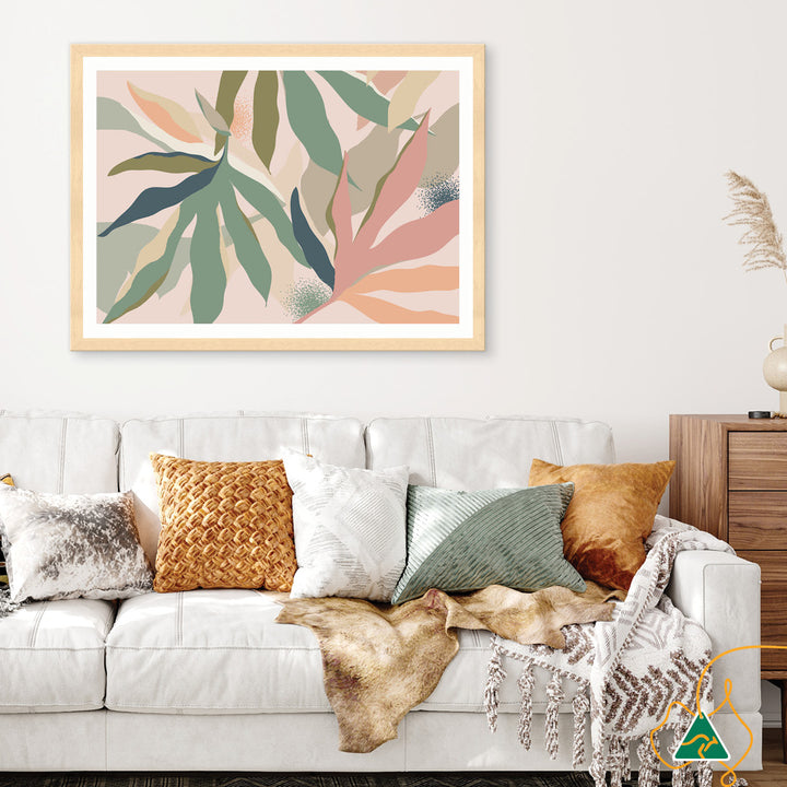 CASTAWAY PALMS I - Framed Print