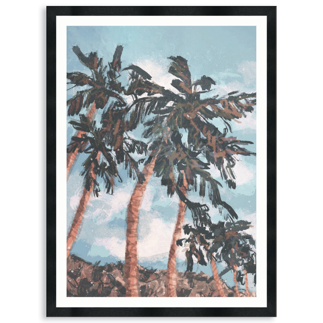 PALM BEACH I - Framed Print