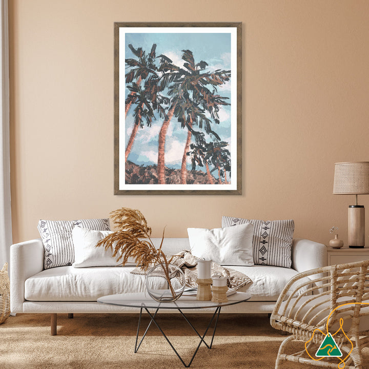 PALM BEACH I - Framed Print