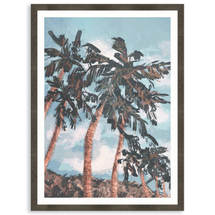 PALM BEACH I - Framed Print