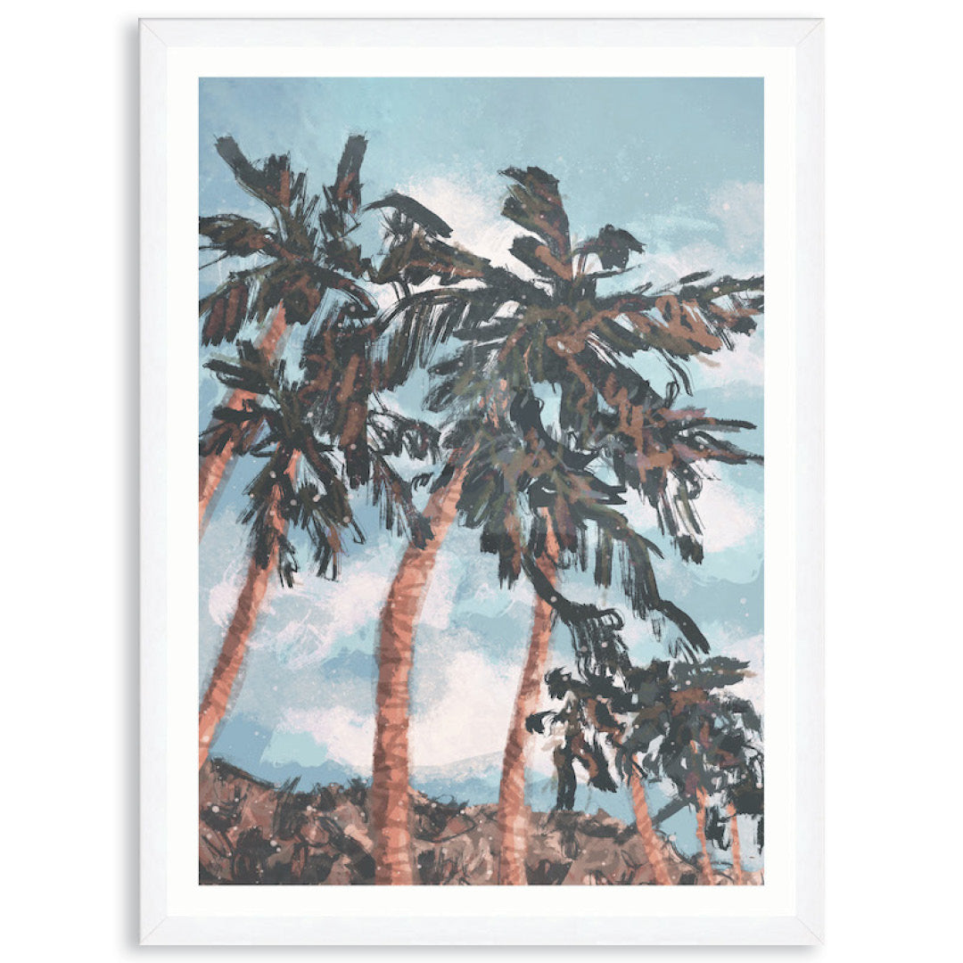 PALM BEACH I - Framed Print