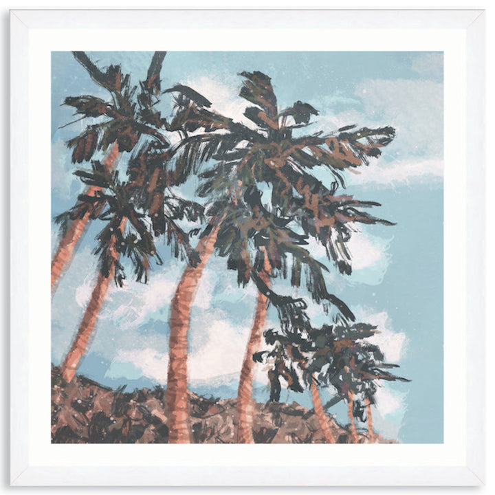 PALM BEACH II - Framed Print