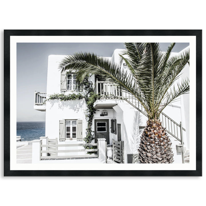 MYKONOS I - Framed Print