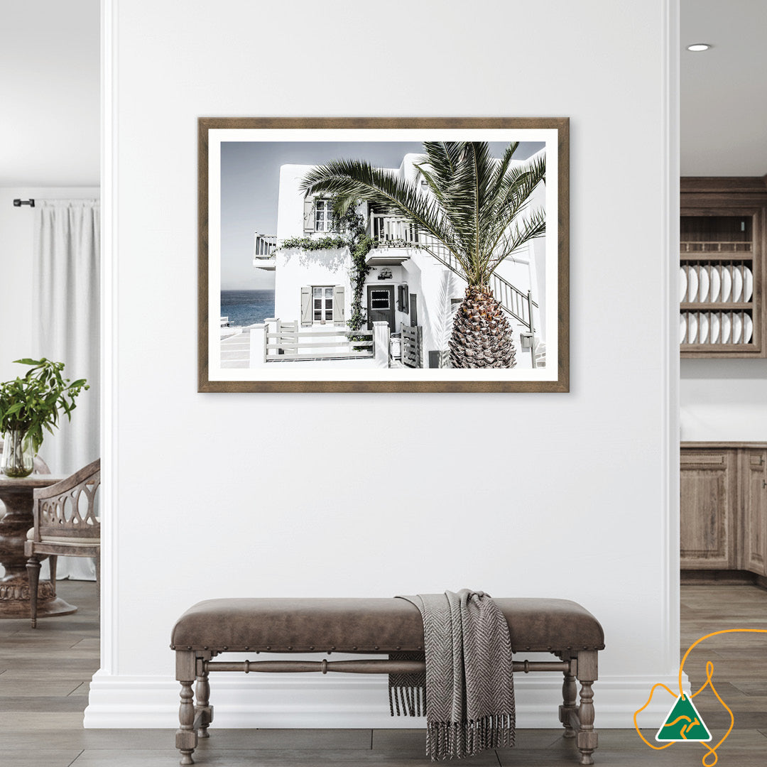 MYKONOS I - Framed Print