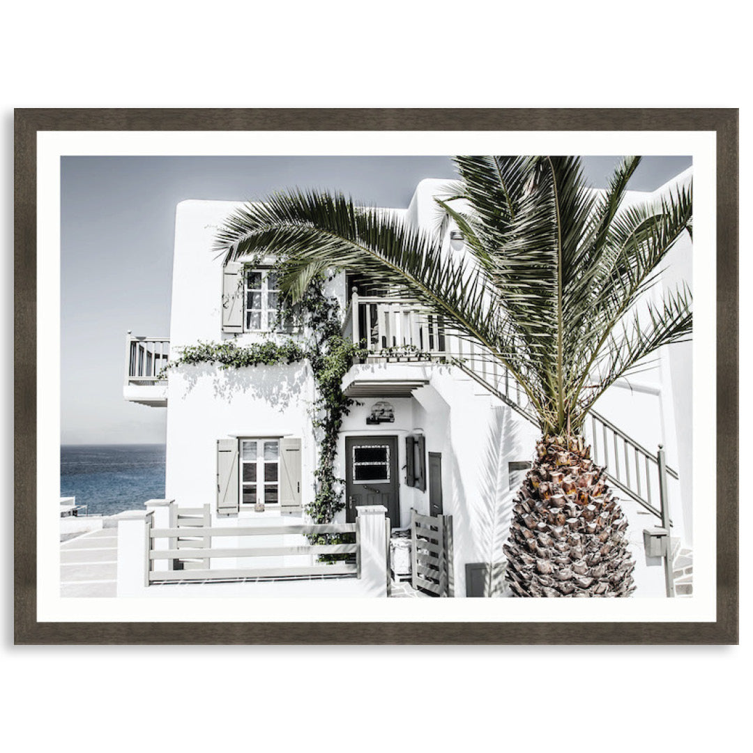 MYKONOS I - Framed Print