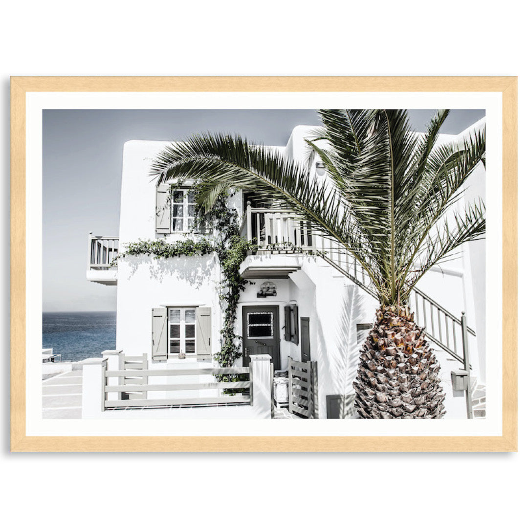 MYKONOS I - Framed Print