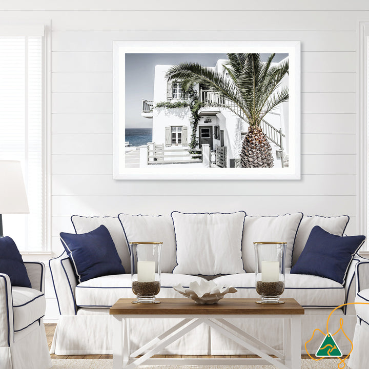 MYKONOS I - Framed Print