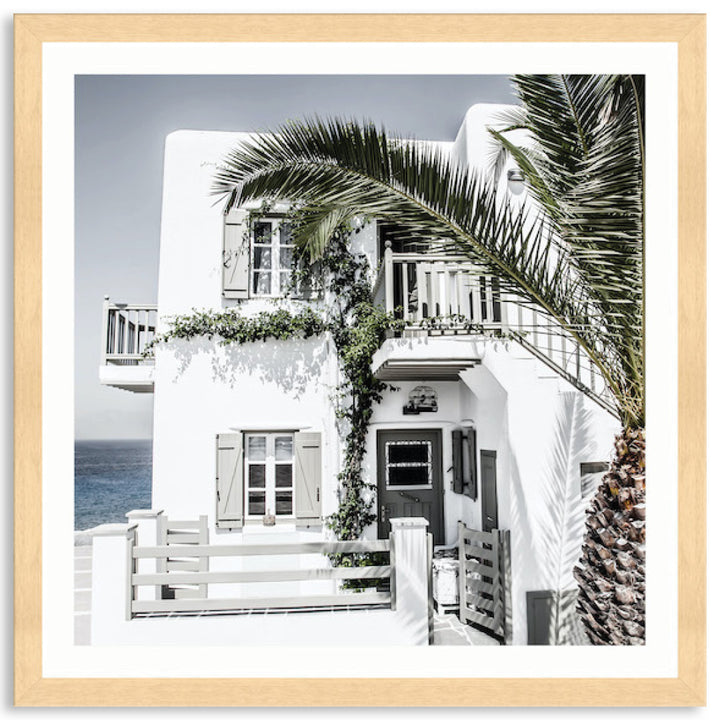 MYKONOS II - Framed Print