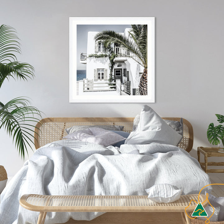 MYKONOS II - Framed Print