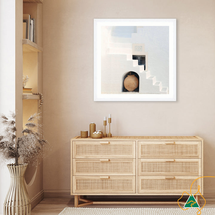 DECORATIVE URN I - Framed Print