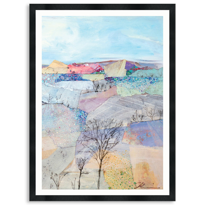 SPARKLING HORIZONS I - Framed Print