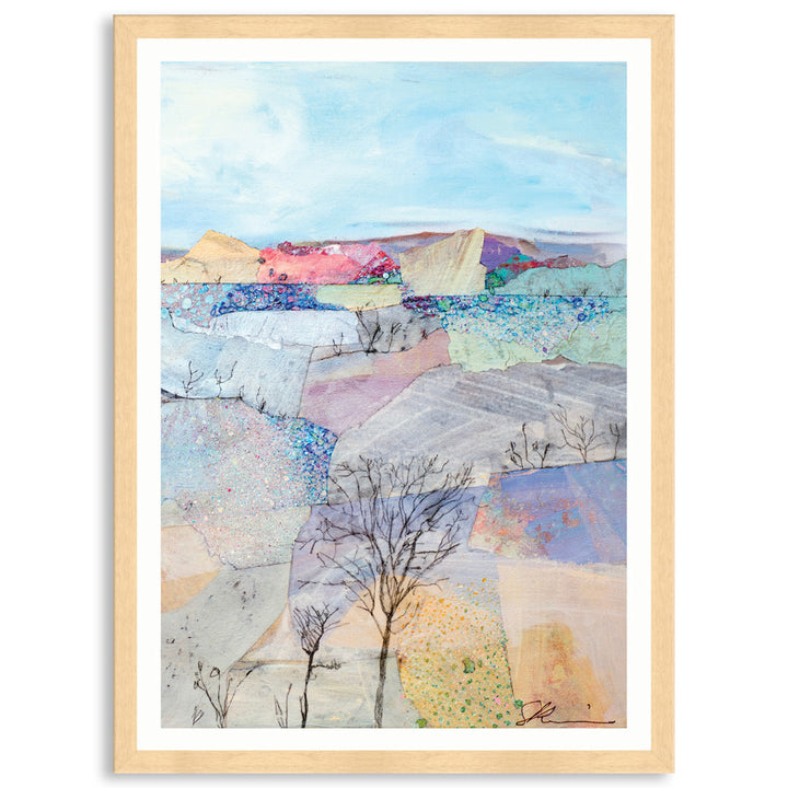 SPARKLING HORIZONS I - Framed Print