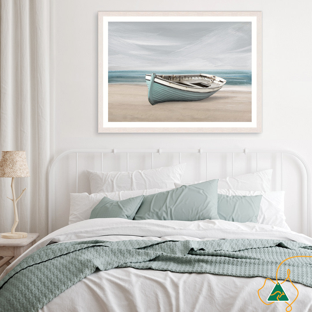 ROW BOAT I - Framed Print