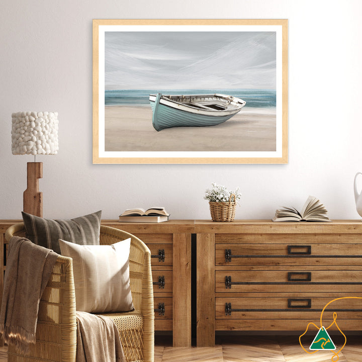 ROW BOAT I - Framed Print