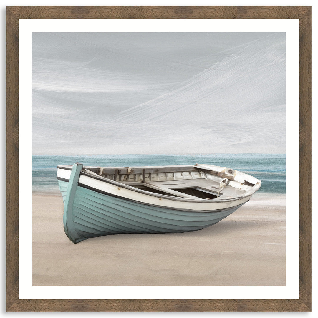 ROW BOAT II - Framed Print