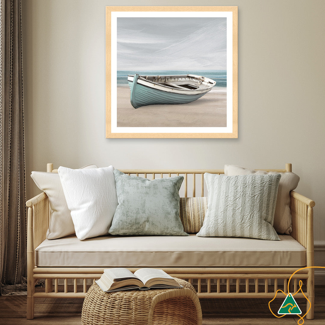 ROW BOAT II - Framed Print